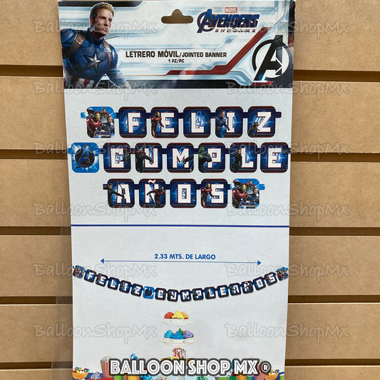 Banner Avengers Endgame