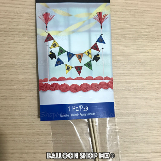 Letrero para pastel graduación