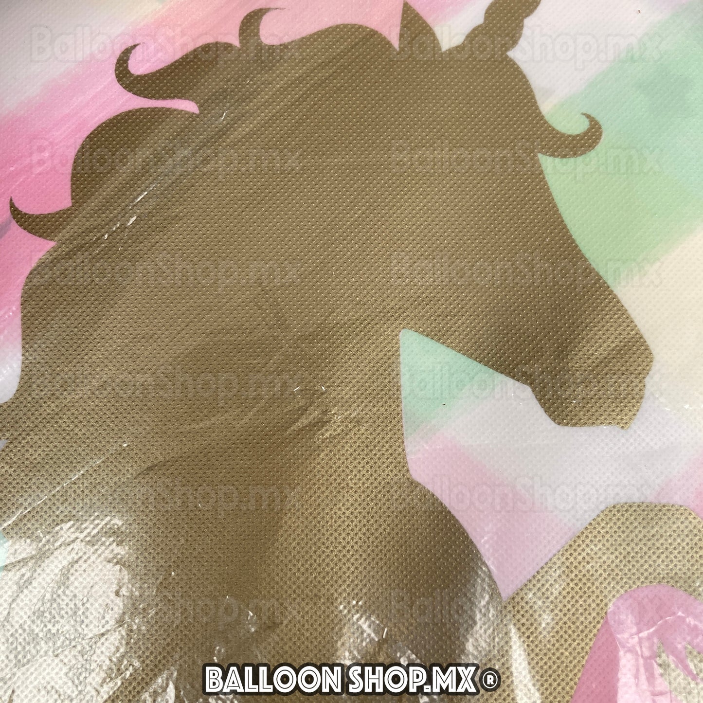 Mantel unicornio dorado