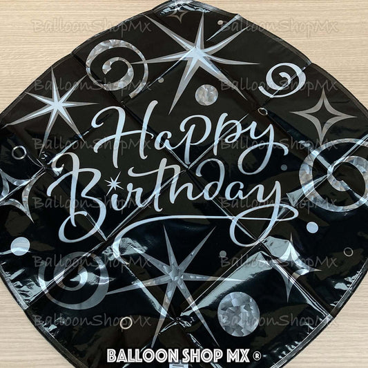 Rombo birthday negro