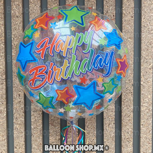 Transparente con estrellas