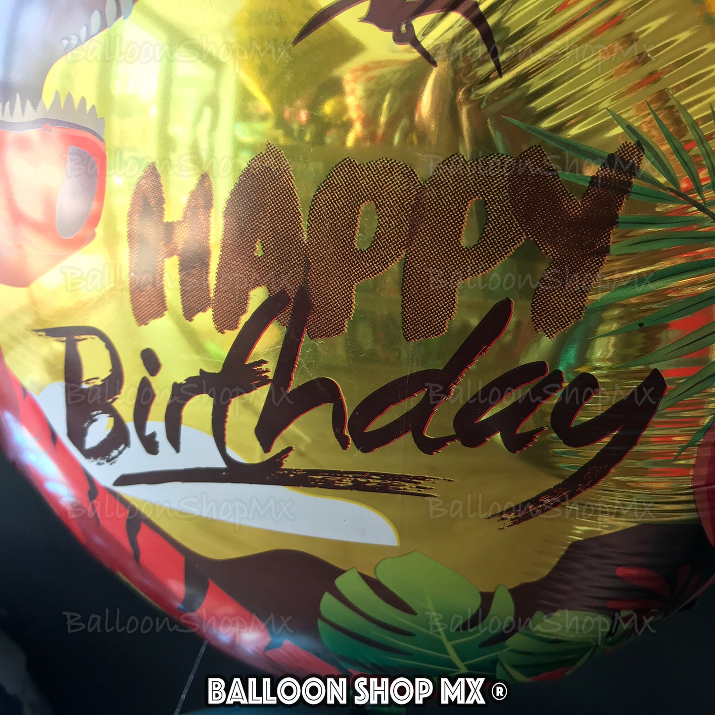 Dinosaurios Happy Bday