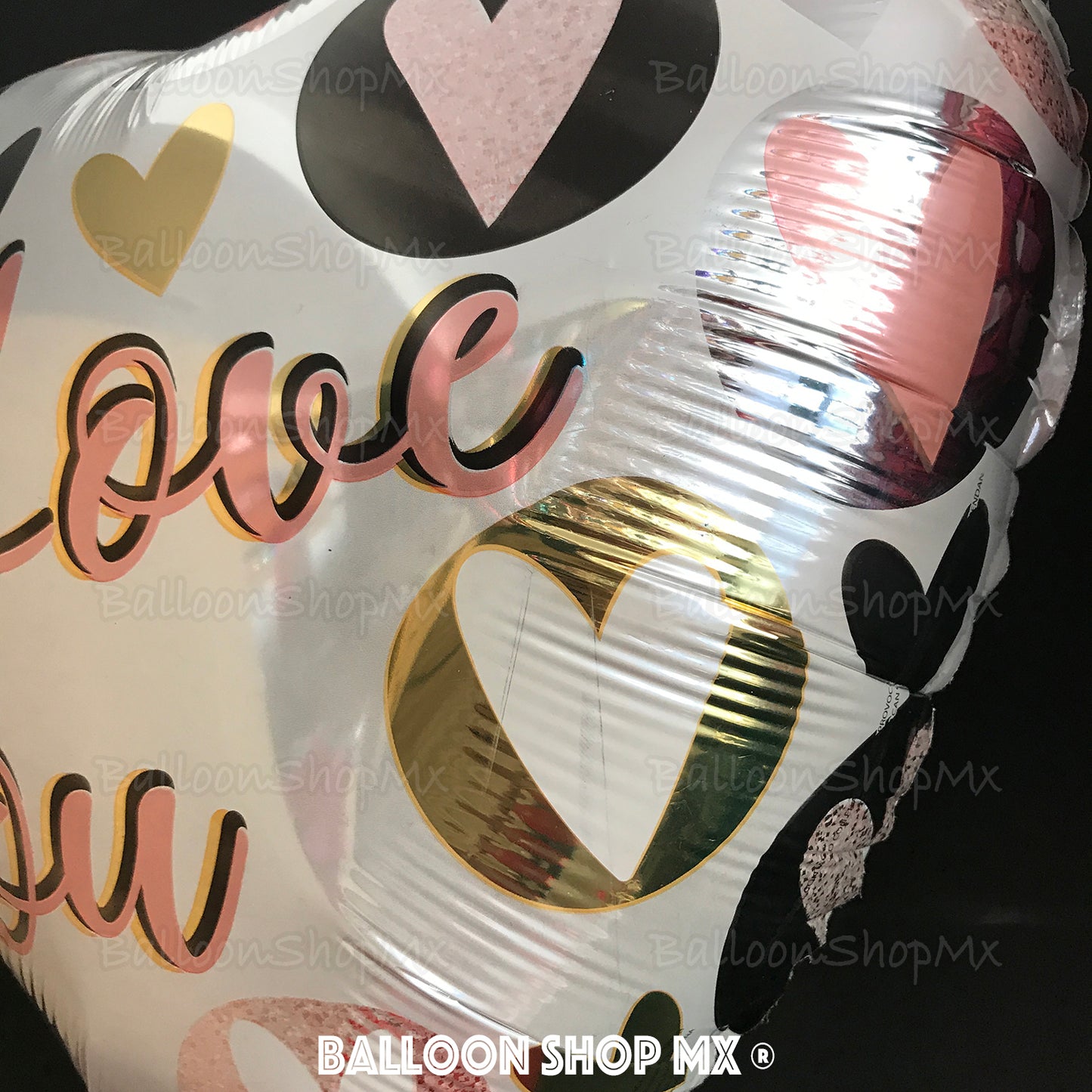 Corazón blanco minerales