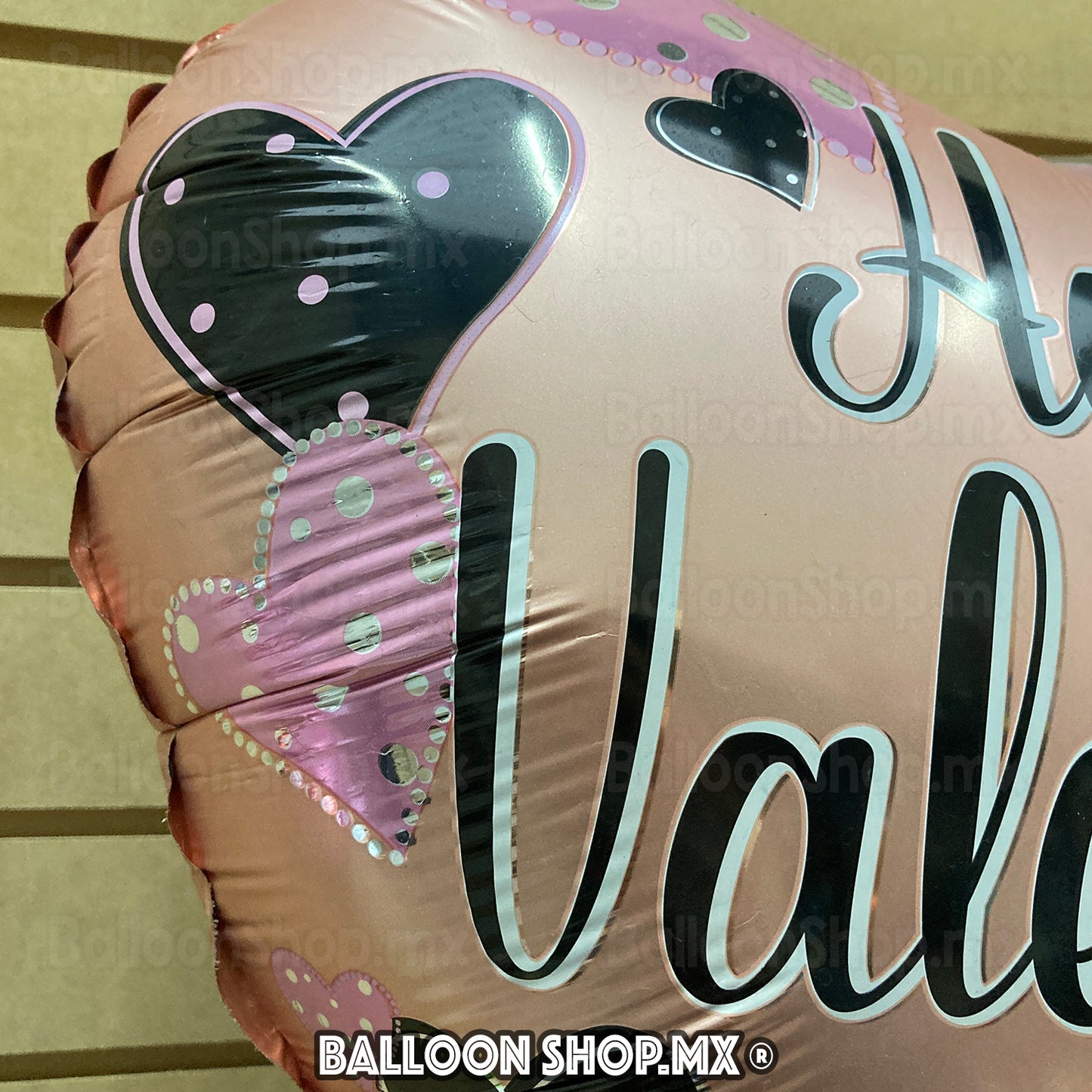 Corazón Valentine's satinado