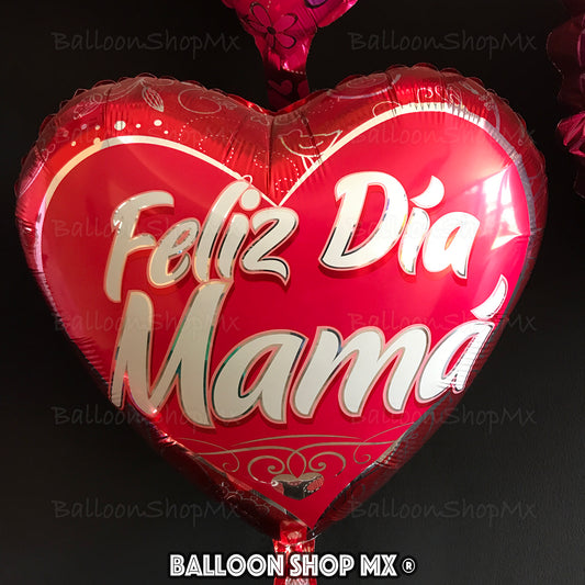 Corazón Feliz Día Mamá