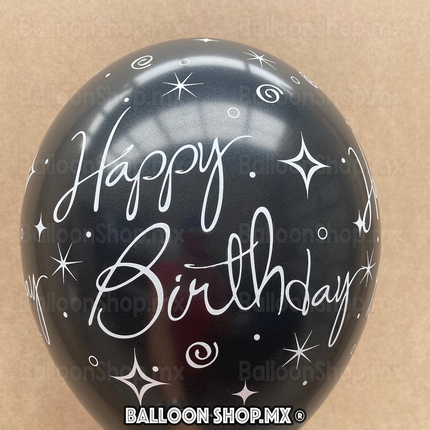 Látex cumpleaños elegante