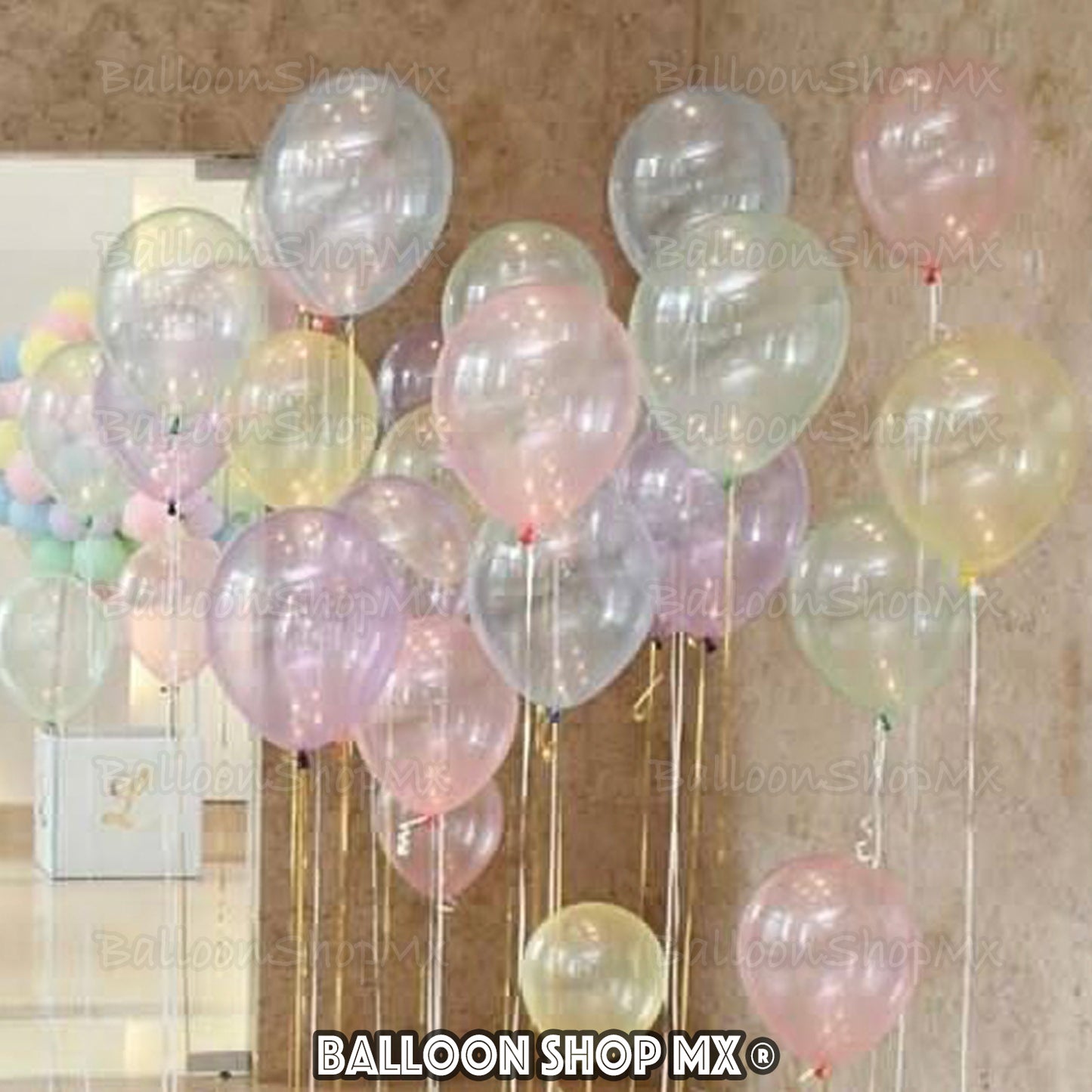 Látex cristal morado