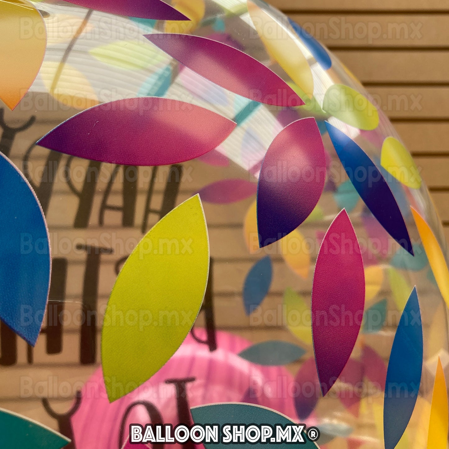 Pétalos transparente