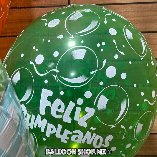Látex cumpleaños globos