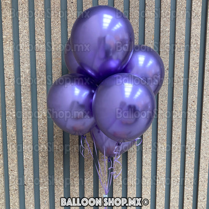 Látex cromado morado