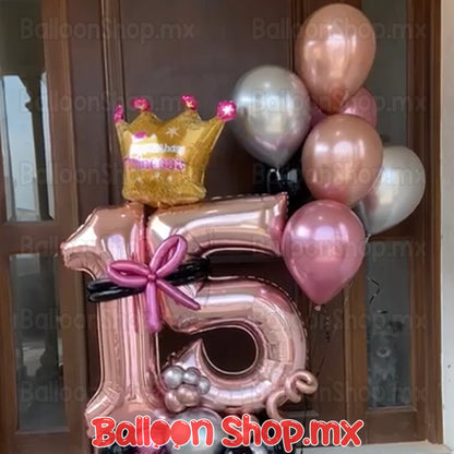 Bouquet de 7 globos
