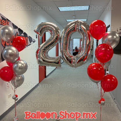 Látex cromado plata