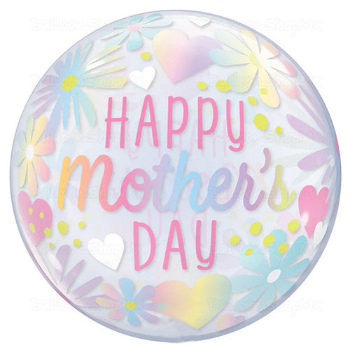 Burbuja floral pastel