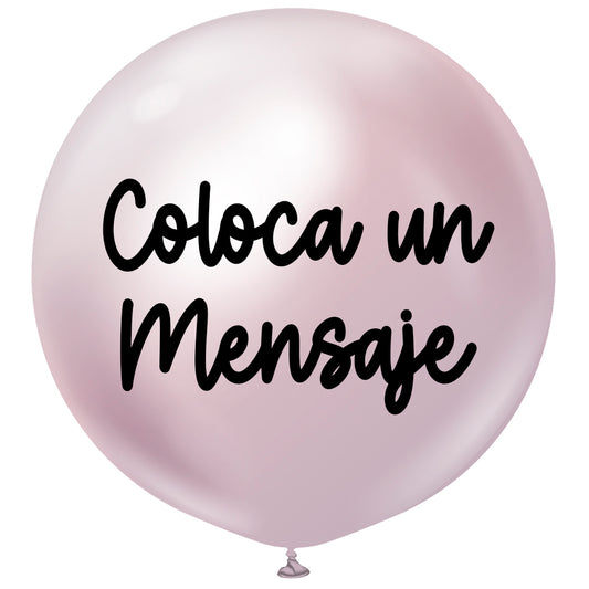 Burbuja cromada cuarzo 55 cm