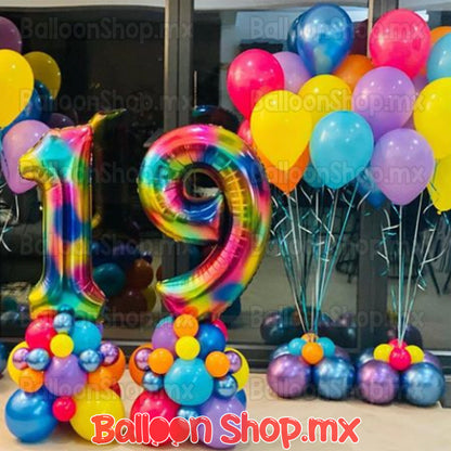 Bouquet de 10 globos