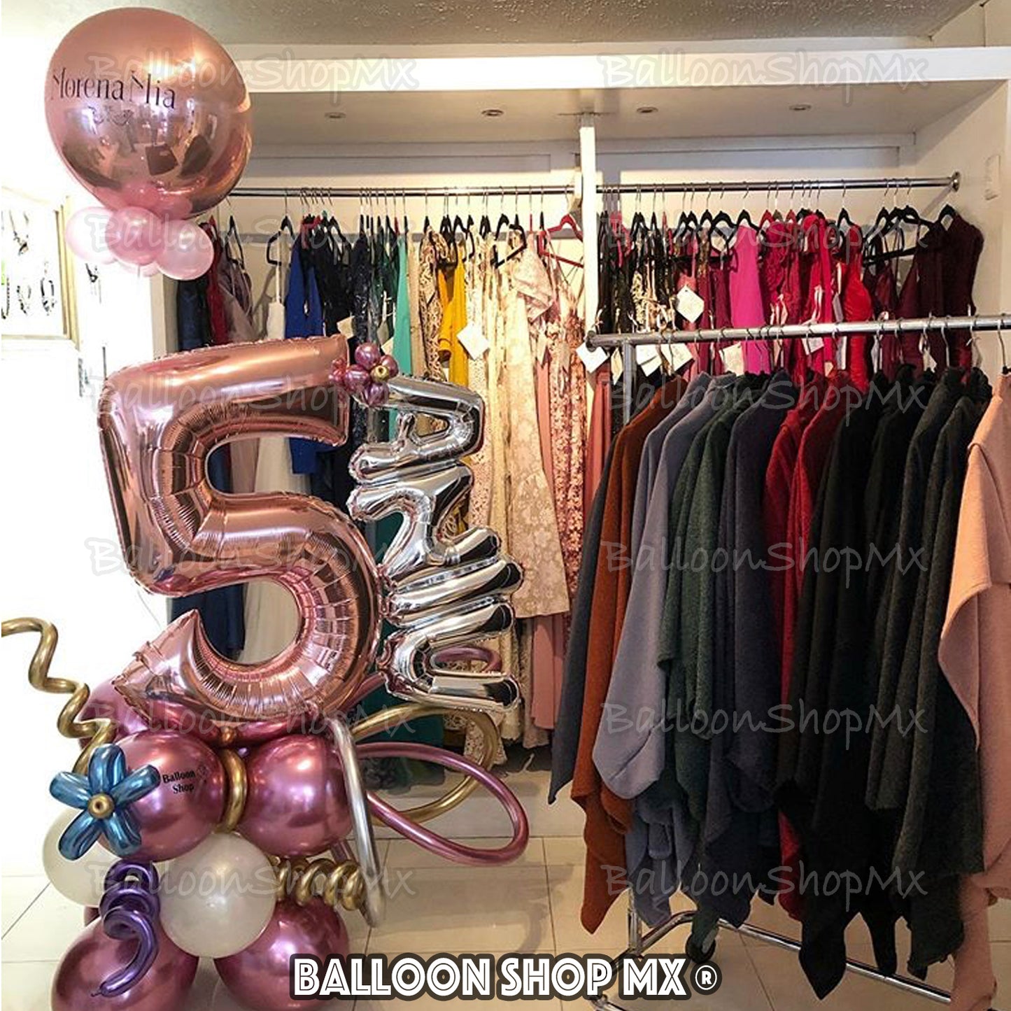 Letras chicas en plata