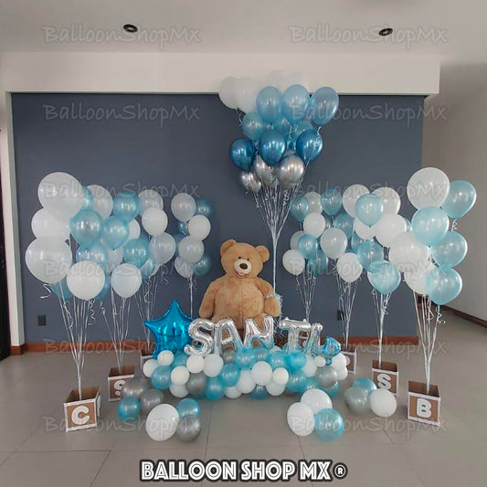 Letras chicas en plata