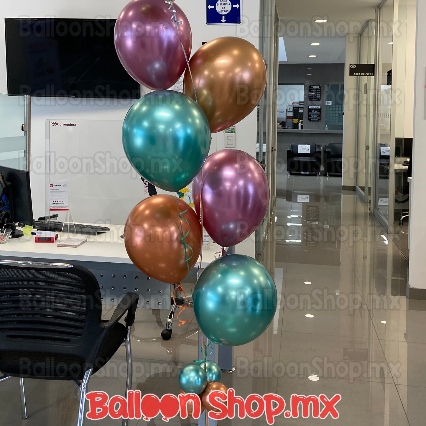 Látex cromado malva