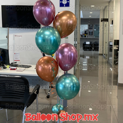 Látex cromado malva