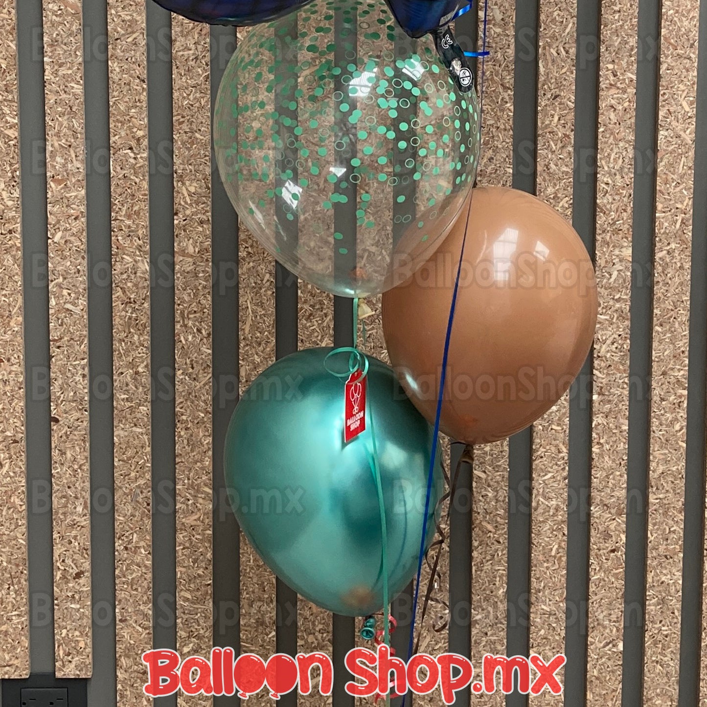 Látex cromado verde