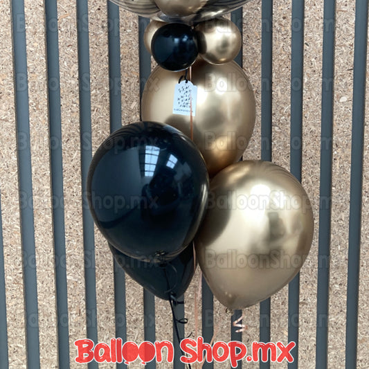 Látex cromado dorado