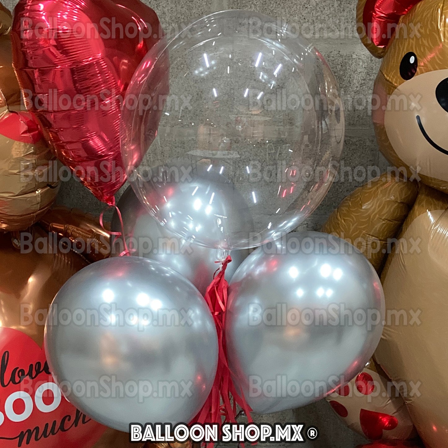 Mini burbuja transparente 25 cm