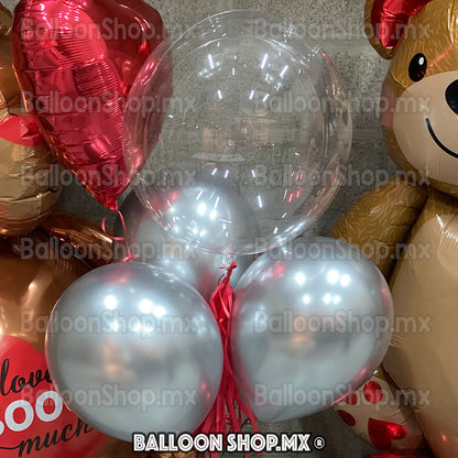 Mini burbuja transparente 25 cm