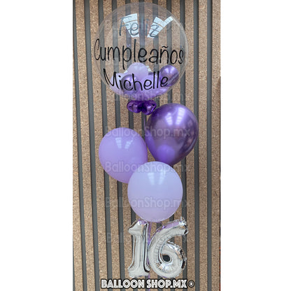 Números chicos en plata