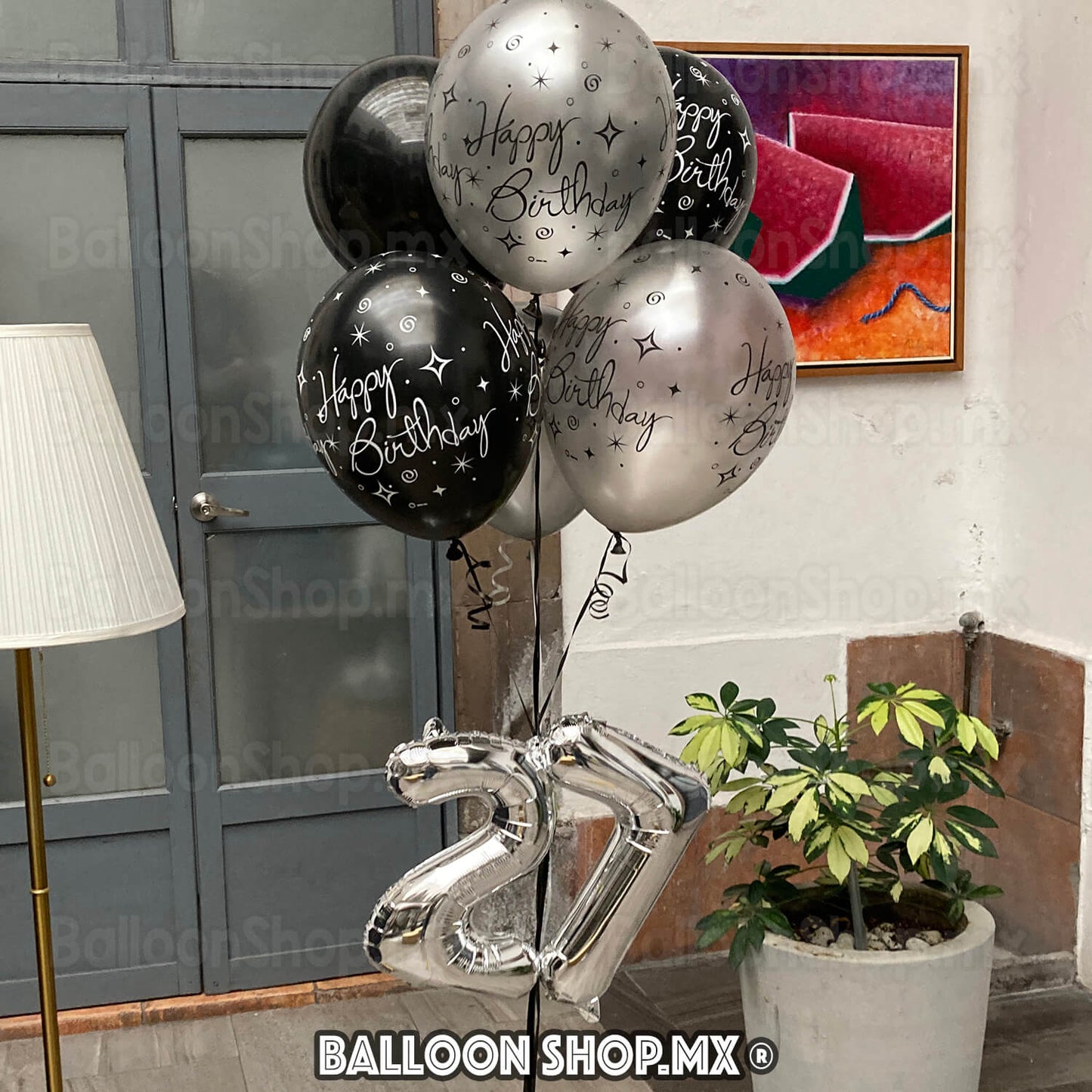 Bouquet de 6 globos