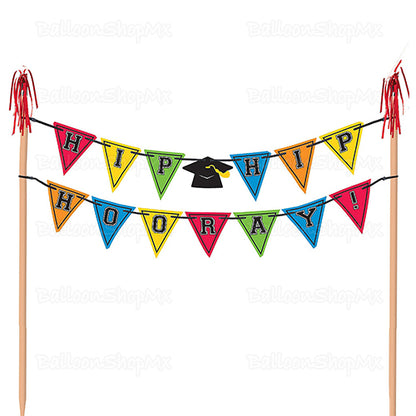 Letrero para pastel graduación