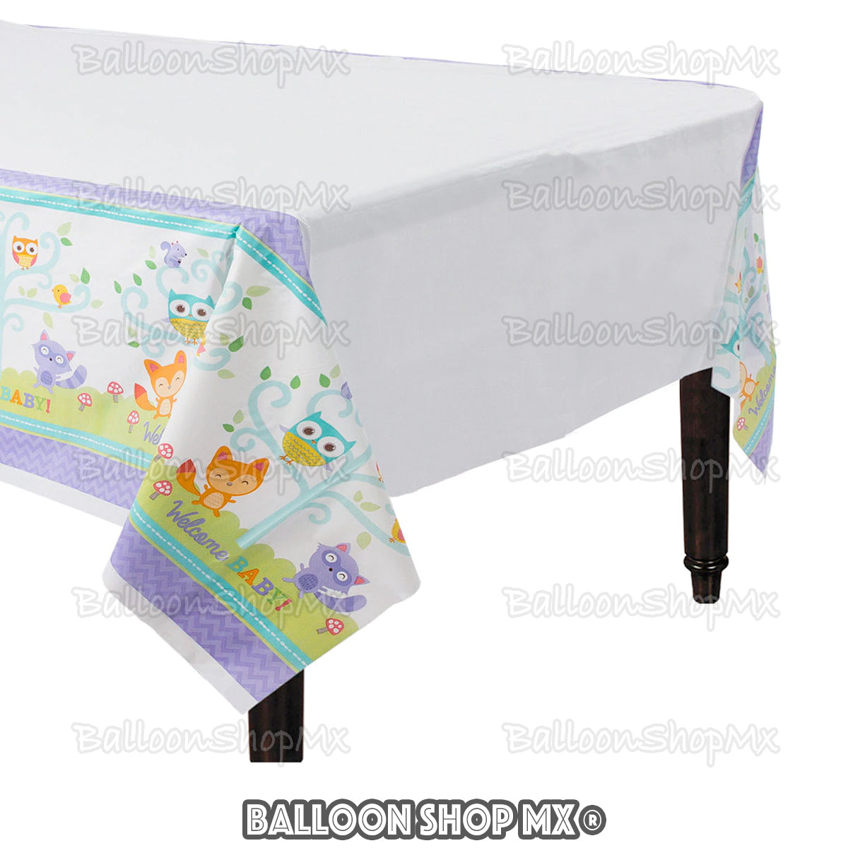 Mantel animalitos del bosque