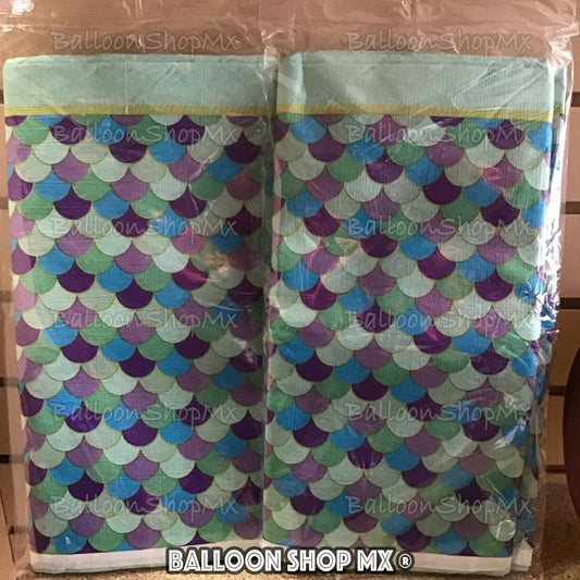 Mantel escamas de sirena