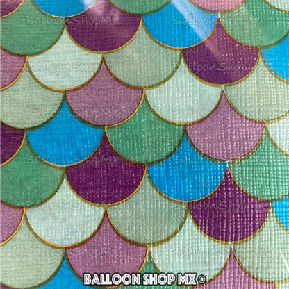 Mantel escamas de sirena