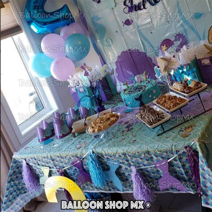 Mantel escamas de sirena