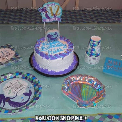 Mantel escamas de sirena