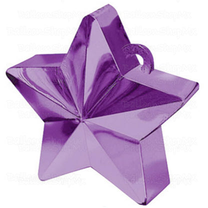Pesa estrella morada