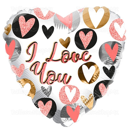 Corazón blanco minerales