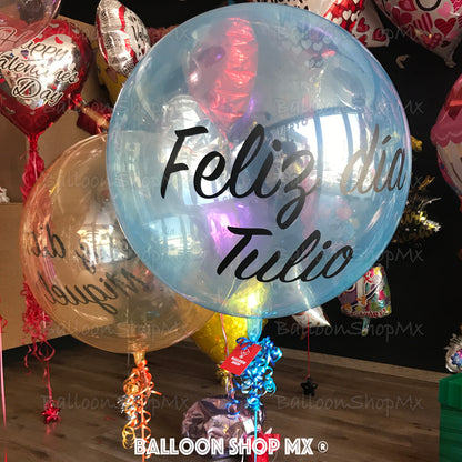 Burbuja azul 55 cm