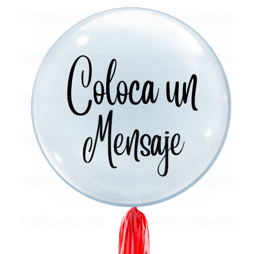 Mini burbuja transparente 25 cm