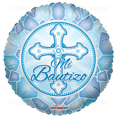 Bautizo cruz azul
