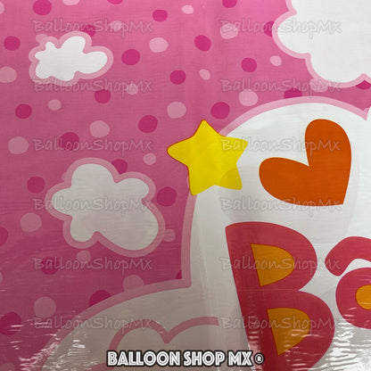 Bautizo angelito rosa