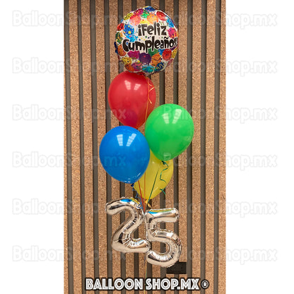 Feliz cumple holográfico