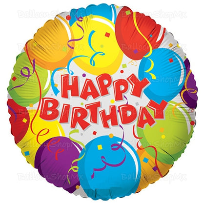 Globos HBD festivo