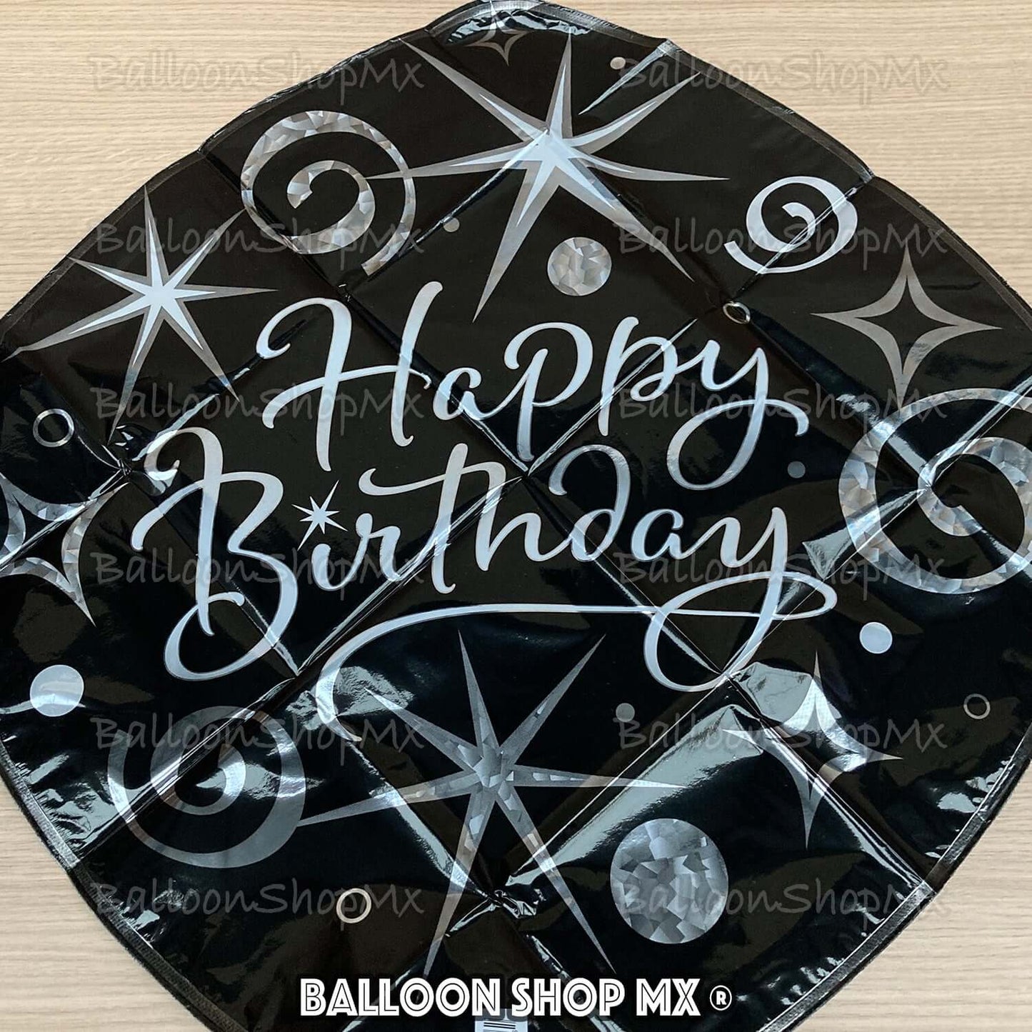 Rombo birthday negro