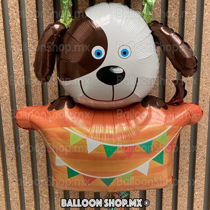 Aerostático gigante con perrito
