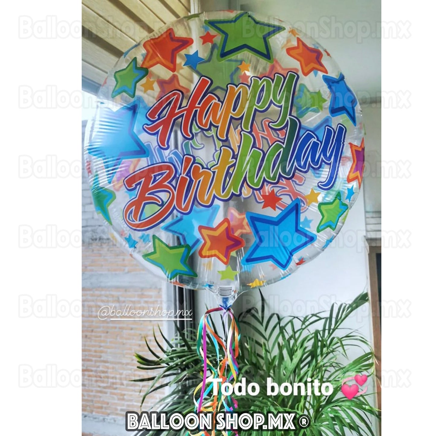 Transparente con estrellas