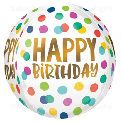 Burbuja confeti satinado