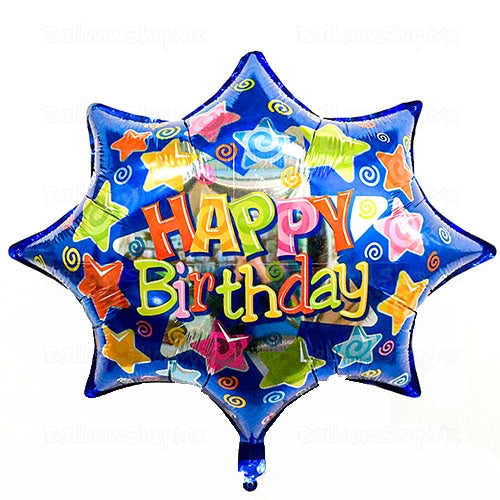 Explosión azul metálico