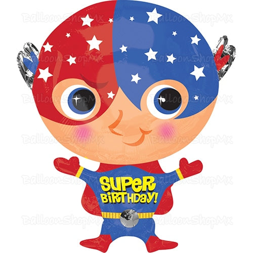 Superhéroe cumpleañero