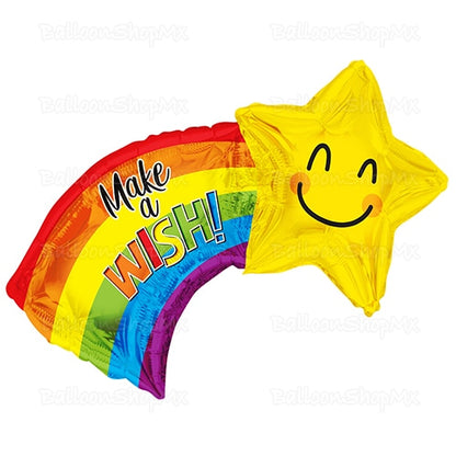 Arcoíris con estrella